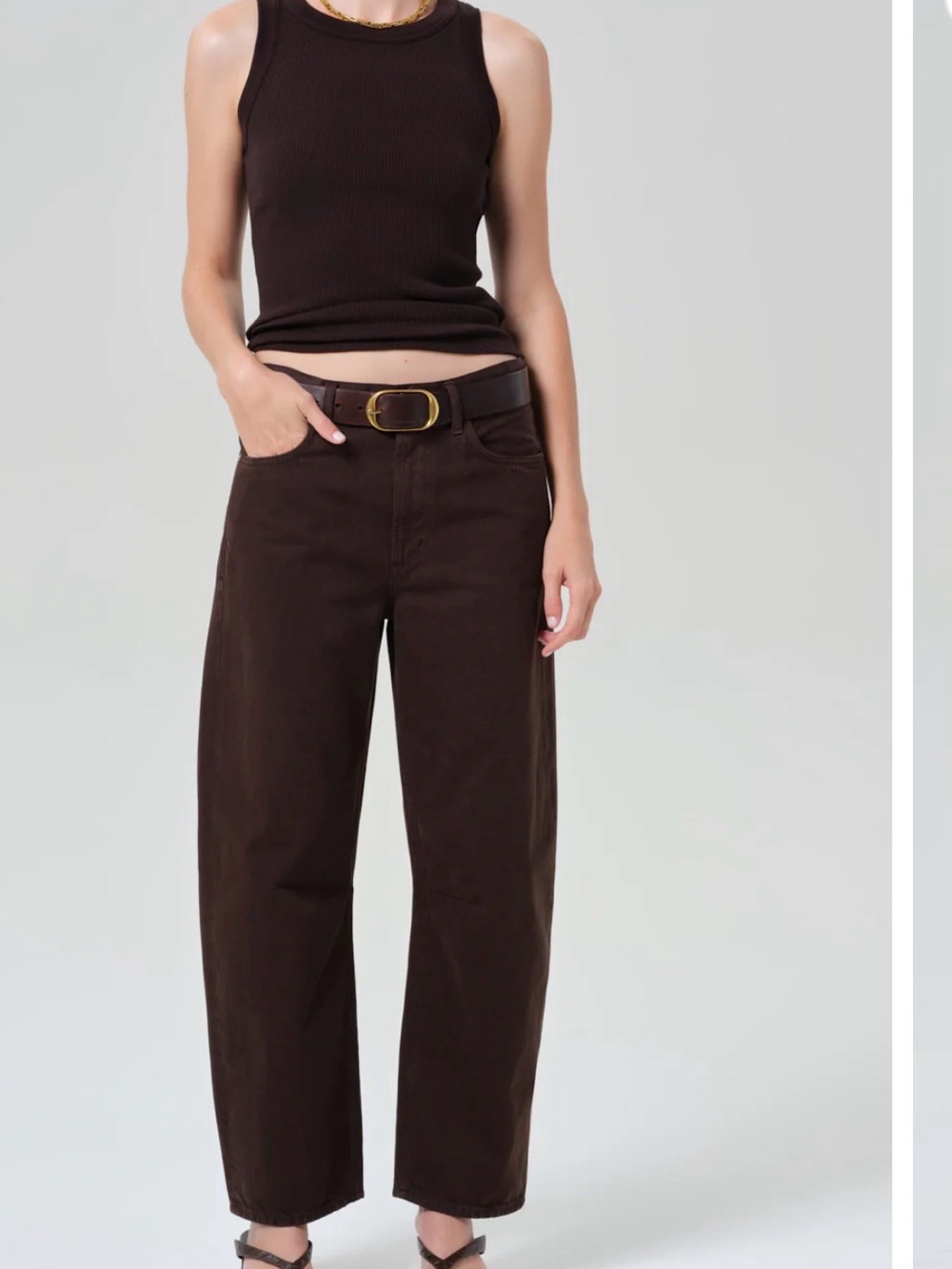 Citizens Of Humanity Relaxed Miro in Dark Brown